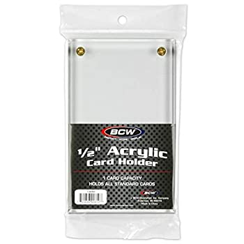 【中古】【輸入品・未使用】BCW - 1.3cm Acrylic Card Display or Holder with UV Protection - Ideal for Displaying Baseball & Other Sports Cards 【中古】【輸入品・未使用】BCW - 1.3cm Acrylic Card Display or Holder with UV Protection - Ideal for Displaying Baseball & Other Sports Cards