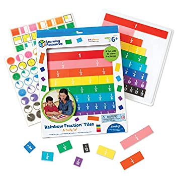 【中古】【輸入品・未使用】ラーニングリソーシズ (Learning Resources) 算数教材 分数 レインボー タ..