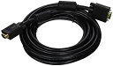 【中古】【輸入品・未使用】Monoprice 約4.6m (15 フィート) スーパー VGA M/M CL2 定格 (インウォール取付用) ケーブル フェライ...