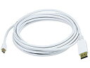 【中古】【輸入品・未使用】Monoprice 15?ft 32?AWG Mini DisplayPort to DisplayPortケーブル???ホワイト 1...
