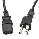 【中古】【輸入品・未使用】CableWholesale 10-Feet 16-Gauge Computer/Monitor Power Cord UL/CSA, Black (10W1-01210-16) by CableWholesale(2)