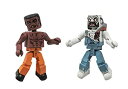 【中古】【輸入品・未使用】ウォーキング・デッド ミニメイツ シリーズ 3 Tyreese & ファームer ゾンビ アクション フィギュア