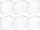 【中古】【輸入品 未使用】Hockey Puck Display Case Cube Square Holder - 6 Count