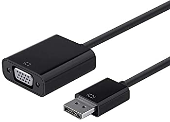 yÁzyAiEgpzMonoprice Monoprice DisplayPort 1.2a to VGA Active Adapter, Black