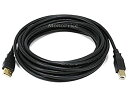 【中古】【輸入品・未使用】Monoprice 15-feet USB 2.0?Aオスto Bオス28?/ 24awgケーブル(ゴールドメッキ) (105440?...