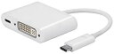 【中古】【輸入品・未使用】Monoprice セレクトシリーズ USB Type-C - DVI & USB-C (メス) デュアルポートアダプター(2)