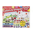 【中古】【輸入品・未使用】Melissa & Doug Colours & Shapes Activity Pad