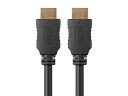 【中古】【輸入品・未使用】Monoprice Monoprice 4K High Speed HDMI Cable 15ft - 18Gbps Black(2)