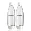 【中古】【輸入品・未使用】Sodastream 1l Carbonating Bottles - Fit to Source/Genesis deluxe Makers (Twin Pack) (White) by SodaStream