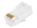 【中古】【輸入品・未使用】Monoprice Monoprice 8P8C RJ45 Plug with Inserts for Solid Cat6 Ethe...