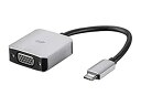 【中古】【輸入品・未使用】Monoprice USB-C - VGA USB 3.0 USB-C データ & PD充電アダプター | 100W 折りたたみ式USB Type-Cコネクタ付き - Consulシリーズ