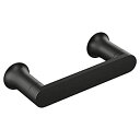 【中古】【輸入品・未使用】Moen Genta BH3808BL マットブラック モダン ダブルポスト 壁マウント ピボット式トイレットペーパーホルダー