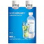 【中古】【輸入品・未使用】SodaStream 食洗機対応 1L クラシック DWS 炭酸ボトル ホワイト (ツインパック) 2本パック