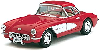 【中古】【輸入品・未使用】12 pcs in Box: 13cm 1957 Chevy Corvette Hard Top 1:34 Scale (Black/Blue/Red/White)