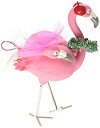 【中古】【輸入品・未使用】Department 56?Snowpinions " flamingling "磁器Snowman Hangingクリスマスオーナメント、3?"