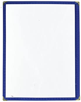 【中古】【輸入品・未使用】Winco Single Menu Cover, 30cm x 24cm, Blue