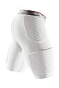 【中古】【輸入品・未使用】McDavid Hex Thudd Shorts with Wrap-Around, White, X-Large(4)