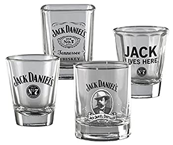 šۡ͢ʡ̤ѡJack Daniel's Shot Glass Set of 4 by Jack Daniel's Licens...