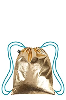 šۡ͢ʡ̤ѡMETALLIC Gold Neon T?rkis Backpack