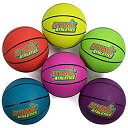 【中古】【輸入品・未使用】Atomic Athletics 6パック ネオンゴム製 プレイグラウンドバスケットボール ? バルクセット ユースサイズ 9 11....