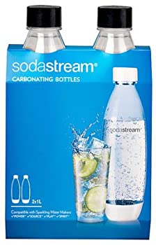 【中古】【輸入品・未使用】SodaStream USA 1741221010 炭酸ボトル 1リットル ツインパック - 数量 4