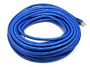 【中古】【輸入品・未使用】Monoprice Cat6A 24AWG STP Ethernet ネットワークパッチケーブル、約15.2m(50フィート)ブルー