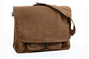 【中古】【輸入品・未使用】ROTHCO(ロスコ)キャンバス ショルダーバッグ/PARATROOPER SHOULDER BAG (ブラウン)