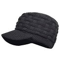 【中古】【輸入品・未使用】DexShell(デックスシェル) 防水帽子 Beanie Peaked HATS (ビーニー ピーク ハット) D DH393-B 黒 フリーサイズ