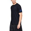 【中古】【輸入品・未使用】Under Armour Freedom Express T-Shirt, Black//Royal, Medium(4)