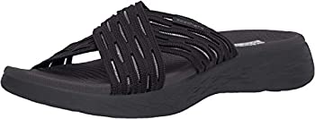 šۡ͢ʡ̤ѡSkechers Women's Go Run 600-Sunrise Slide Sandal