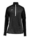 【中古】【輸入品・未使用】Under Armour レディース UA ニット ウォームアップ ?ジップ XS ブラック