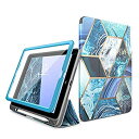 【中古】【輸入品・未使用】i-Blason Cosmo iPad 9.7ケース 2018/2017 スクリーンプロテクター内蔵 フルボディ 三つ折りスタンド 保...