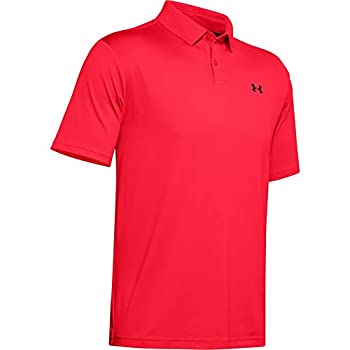 楽天スカイマーケットプラス【中古】【輸入品・未使用】Under Armour（アンダーアーマー） メンズ パフォーマンス2.0 ゴルフ ポロシャツ S レッド