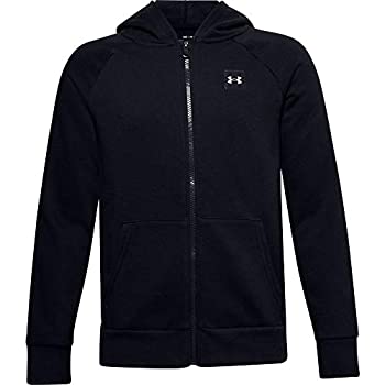 【中古】【輸入品・未使用】Under Armour Boys' Rival Fleece Full Zip Hoodie , Black (001)/Onyx White , Youth Small 【中古】【輸入品・未使用】Under Armour Boys' Rival Fleece Full Zip Hoodie , Black (001)/Onyx White , Youth Small