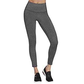 【中古】【輸入品・未使用】Skechers Women's Walk Go Flex High Waisted 2-Pocket Yoga Legging, Heathered Gray, Medium