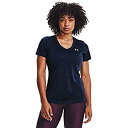 【中古】【輸入品・未使用】Under Armour Women's Tech V-Neck Twist Short Sleeve T-Shirt, Midnig...