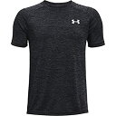 【中古】【輸入品・未使用】Under Armour Boys' Tech 2.0 Short-Sleeve T-Shirt , Black (001)/Whit...