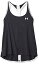 【中古】【輸入品・未使用】Under Armour Girls' Knockout Tank , Black (001)/White , Youth Medium