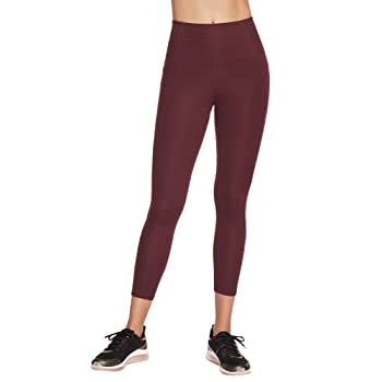 【中古】【輸入品・未使用】Skechers Women's Walk Go Flex 7/8 Backbend High Waisted Yoga Legging, Winetasting, XXXL