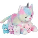 【中古】【輸入品・未使用】Snugabababies ユニコーン キティ 猫 ぬいぐるみ 女の子 3 4 5 6 7 8歳;ぬいぐるみ マミー ユニコーン キティ 猫 4 ベビーユニコーンを彼女のお(3)