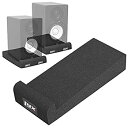 【中古】【輸入品・未使用】LyxPro スタジオモニター専用 アコースティックパッド モニタースピーカーからの振動や雑音を吸収し正確なベース音を再生 (4組/8個)(4)
