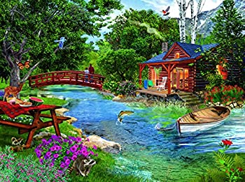 【中古】【輸入品・未使用】SUNSOUT INC 午後の釣り 1000ピース ジグソーパズル