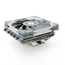 【中古】【輸入品・未使用】Thermalright AXP120-X67 ロープロファイルCPUエアクーラー 120mm TL-C12015 PWMファン付き ヒートパイプ6本 高さ67mm AMD AM4/Intel LGA 1700/1(2)