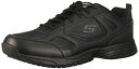【中古】【輸入品・未使用】Skechers メンズ Dighton ワークシューズ, ブラック, 24.5