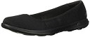 【中古】【輸入品・未使用】Skechers レディース Go Walk Lite バレエフラット US サイズ: 11 カラー: ブラック