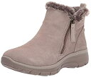 【中古】【輸入品・未使用】Skechers Women's Zip Bootie Fashion Boot, Mushroom, 7