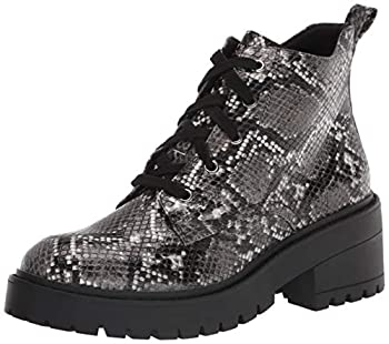 【中古】【輸入品 未使用】Skechers Women 039 s Chunky Fashion Boot, Gray/Black, 5.5