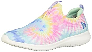 【中古】【輸入品・未使用】Skechers girls Ultra Flex-groovin Vibes Sneaker, Black/Multi, 13 Little Kid US