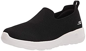 SKECHERS - 【中古】【輸入品・未使用】Skechers womens Walking Sneaker, Black/White, 7.5 US