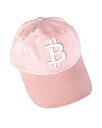 【中古】【輸入品・未使用】BTCユニバース ビットコイン カジュアルベースボールキャップ US サイズ: One Size カラー: ピンク(4)